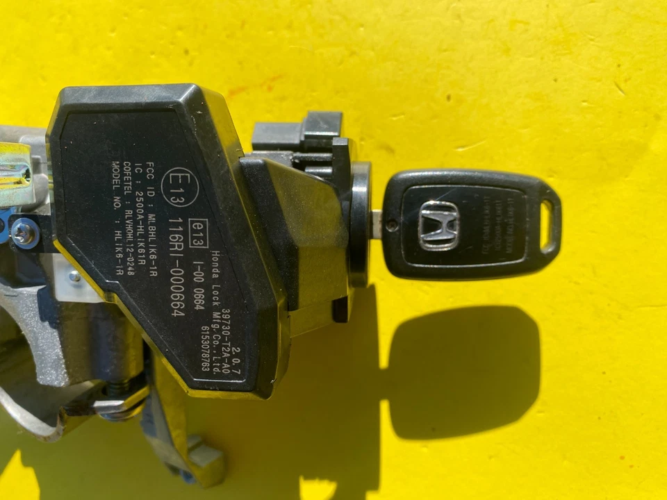 Interruptor de encendido Honda HR-V 2016-2020 bloqueo con llave e inmovilizador OEM 39730-T2A-A0 Foto 3 de 4