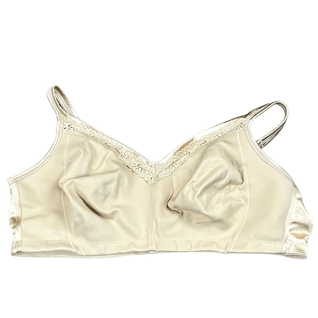Just My Size Comfort Strap Lace Wirefree Minimizer Bra 44C