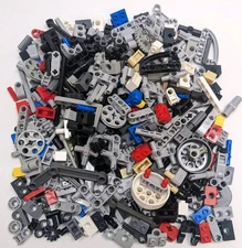 300-Piece LEGO Technic Mix – Pins, Axles, Connectors, Gears for Building & GBC