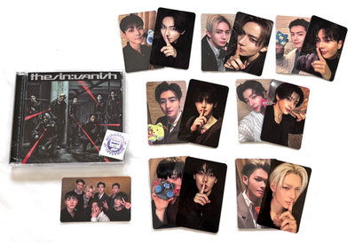 #ad #ad ENHYPEN THE SIN : VANISH JAPANESE Ver. 7th Mini Album CD Official Photocard New $39.99