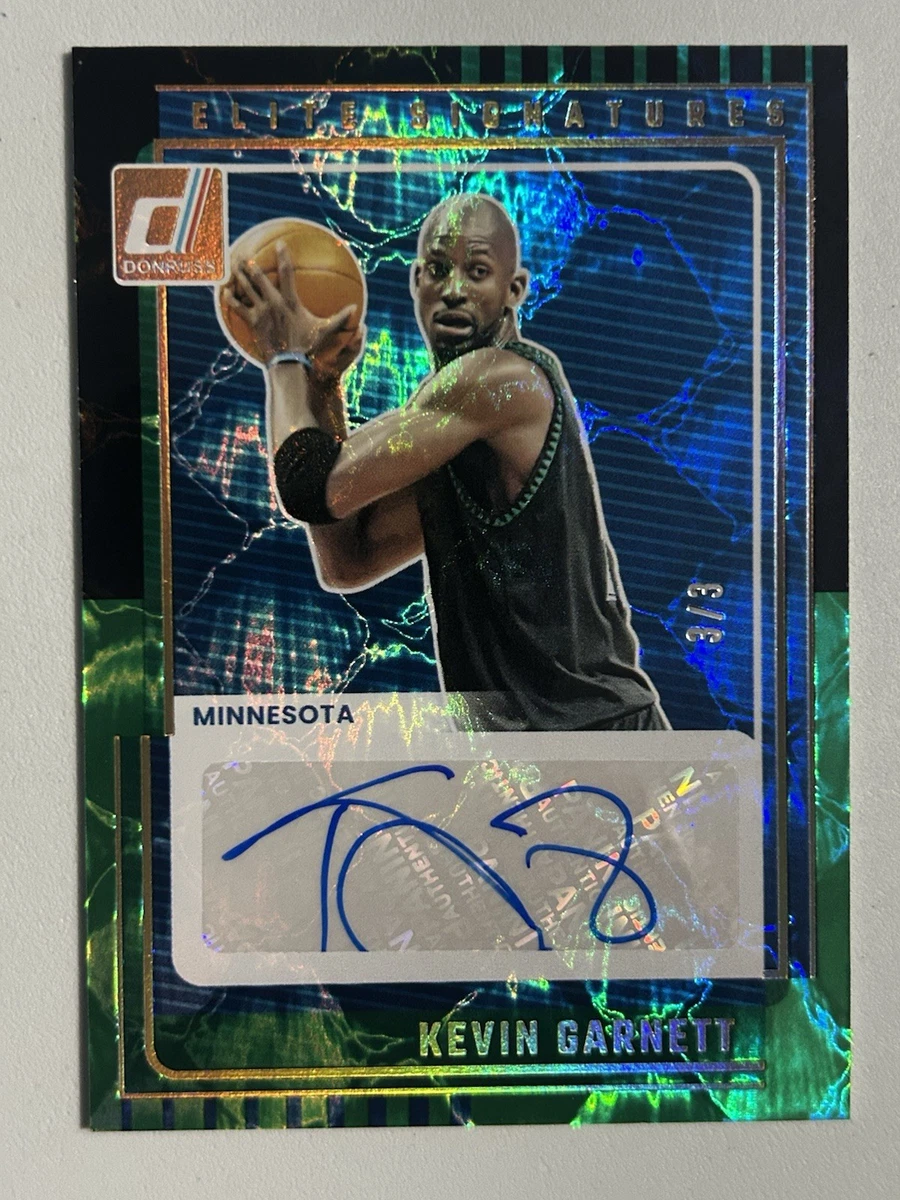 Kevin Garnett Basketball Autographed Sports Trading Cards