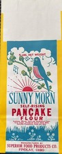 Vintage c-1940s Superb Sunny Morn Pancake Flo...