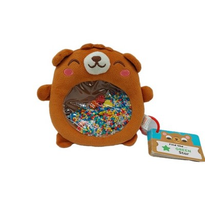 Chuckle & Roar Sensory Seek & Find Plush Stuffed Bear Game Book