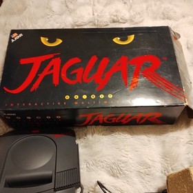 Atari Jaguar Boxed Console Used SPARES  Interactive Multimedia System 64 Bit