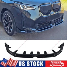 Gloss Black Front Lower Spoiler Lip Splitter For BMW X3 G45 M Sport M50 2025+