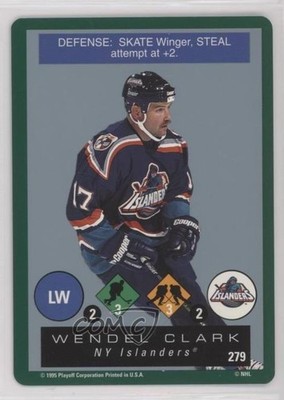 1995-96 Playoff One on One Challenge Wendel Clark #279 0b3