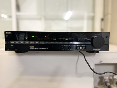 NEC PLA-710 Audio Video Surround Sound Amplifier   Powers Up + Remote as is