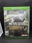 Metal Gear Survive (Microsoft Xbox One, 2018) Brand New Sealed