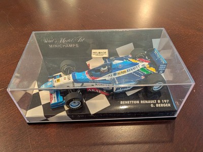 F1 RENAULT Benetton B197 # G.Berger 1997 1/43 MINICHAMPS 430970008