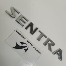 2004-2006 Nissan Sentra Rear Trunk Emblem Logo Badge Letters Oem 2004-2006 Nissan Sentra Rear Trunk Emblem Logo Badge Letters Oem