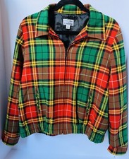 Pendelton 100 Wool Women Jacket - Medium - Multi Color