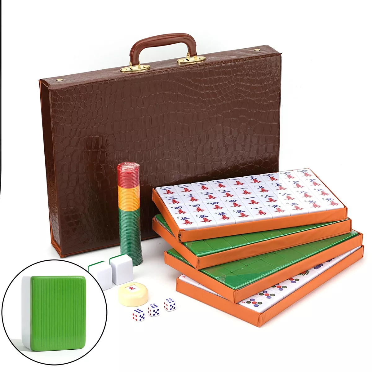 6 luxury mahjong sets from Prada, LV, Hermes, and other of our