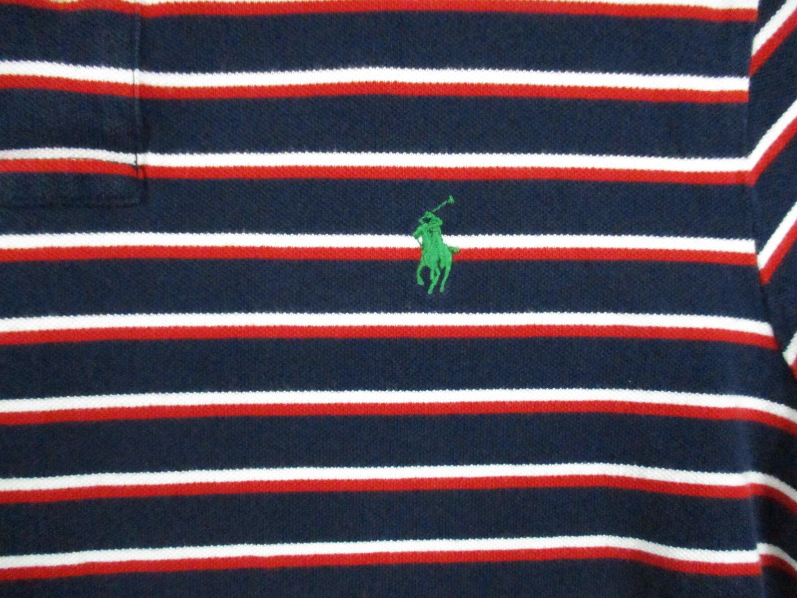 Polo Ralph Lauren camicia grande uomo vestibilità personalizzata manica corta righe pony