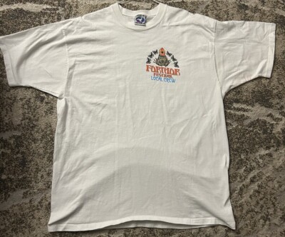 VTG Further Festival Grateful Dead Liquid Blue T-Shirt XL Local Crew RARE