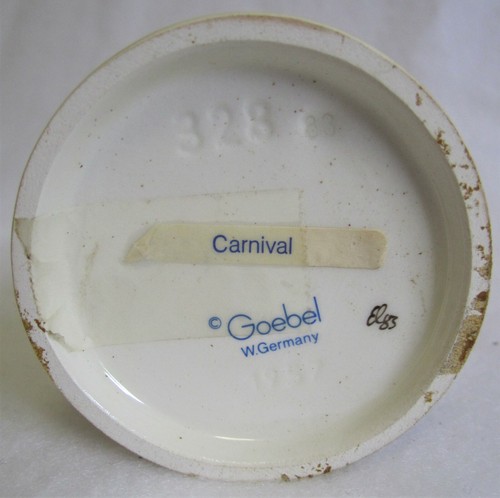 Vintage 6" HUMMEL #328 "CARNIVAL" TMK-6 (Missing Bee TM, 1983, no box) - Picture 10 of 10
