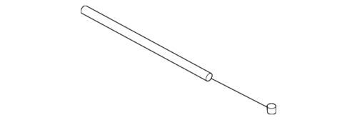 Cable de control de liberación del capó para Land Rover Range Rover 2003-2012 (N/P FSE000041)