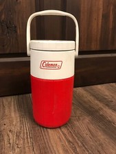 Vintage Coleman Water Jug Cooler with Spout & Handle 5590 Insulated USA Made