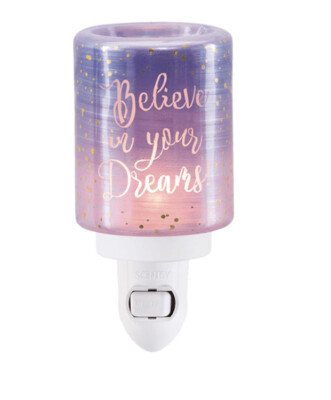 Scentsy Mini Warmer Plug In New In Box Believe In Your Dreams