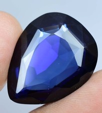 42.10 Ct Natural Kashmiri Blue Sapphire Pear Cut Stunning Certified AGL Gemstone