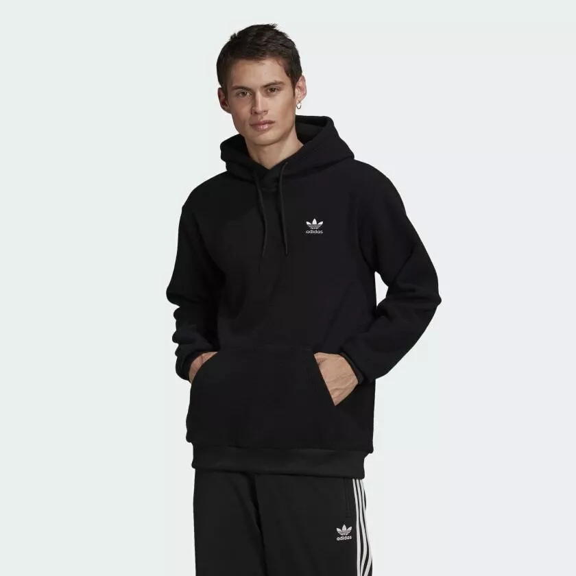 Adicolor trefoil sales recycled fleece hoodie