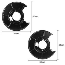 2tlg ANKERBLECH FÜR BREMSSCHEIBE HINTEN LINKS RECHTS FÜR BMW 3er E36 E46 Z4 E85