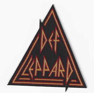 Def Leppard Logo Cut Out -Aufnäher Patch NEU & OFFICIAL!