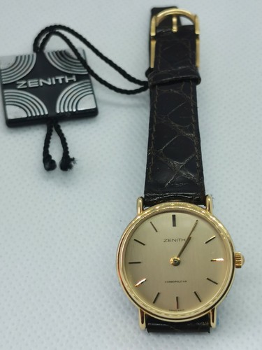 OROLOGIO ZENITH COSMOPOLITAN DONNA / LADY PLACCATO ORO CARICA MANUALE | eBay