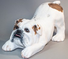 Unique English Bulldog Urn Dog Ashes Pet Memorial Keepsake Animal Grave Ornament