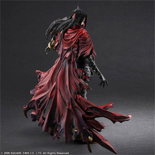 Play Arts Kai Final Fantasy VII Vincent Valentine PVC Action Figure in Box New - Picture 8 of 11