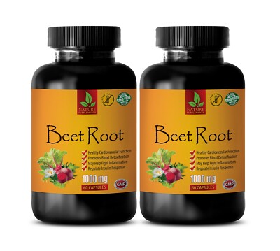 the anti-inflammation pills - BEET ROOT - blood pressure formula 2 Bottles