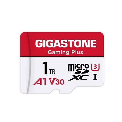 [Gigastone] 1TB Micro SD Card, Gaming Plus, MicroSDXC Memory Card for Nintend...