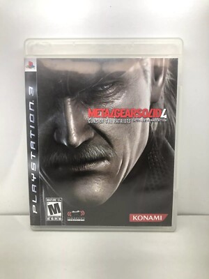 Metal Gear Solid 4: Guns of the Patriots (Sony PlayStation 3 PS3, 2008)