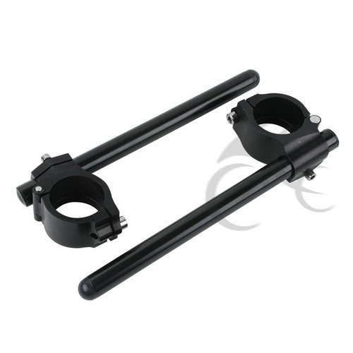 50mm Clip-On Bars Handlebars Fit For Suzuki GSXR600 1992-2011 GSXR1000 2001-2011 - Picture 4 of 6