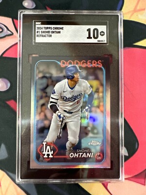 2024 Topps Chrome - Refractor #1 Shohei Ohtani | eBay