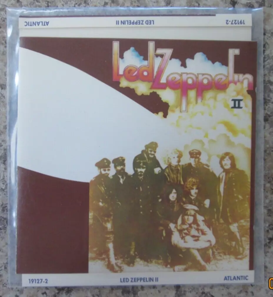 Led Zeppelin II CD EARLY PRESS! Atlantic 19127-2 Jimmy Page, Robert Plant  RARE!