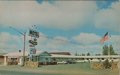 Show Low, AZ: Duffy's Westerner Motel - Vintage Navajo County Arizona Postcard
