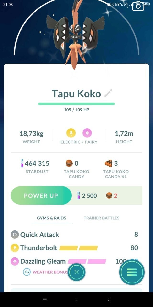 Pokemon Shiny Tapu Koko 2