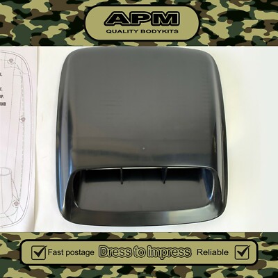 APM Universal ABS Bonnet Scoop For Nissan Patrol GU Series 1-8 – Unpainted, Injection-Molded