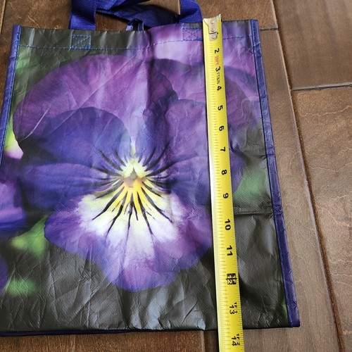 Stater Bros Purple Floral Reusable Shopping Bag - Afbeelding 8 van 9