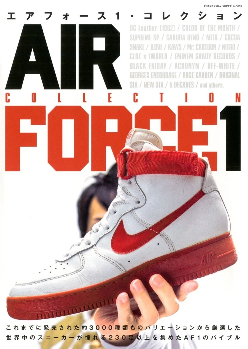 AIR FORCE 1 COLLECTION BOOK NIKE AIRFORCE Shoes Sneaker Japanese