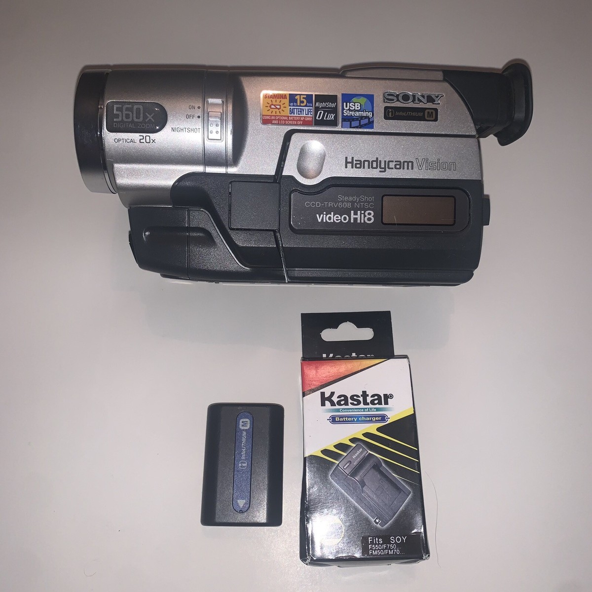 Sony Handycam CCD-TRV608 Hi8 Camcorder NTSC XRay Ghost Sony Handycam CCD-TRV608 Hi8 Camcorder NTSC XRay Ghost