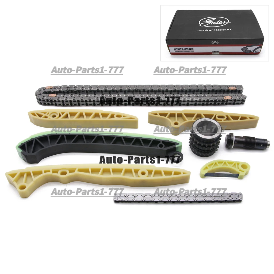 Kit de guía tensor de cadena de distribución original 9X para Benz M272 2,5 L 3,0 L 3,5 L M273 Foto 2 de 4