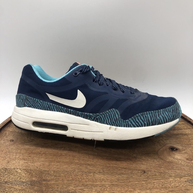 Size 10.5 - Nike Air Max 1 Premium Tape Blue Zebra for sale online | eBay