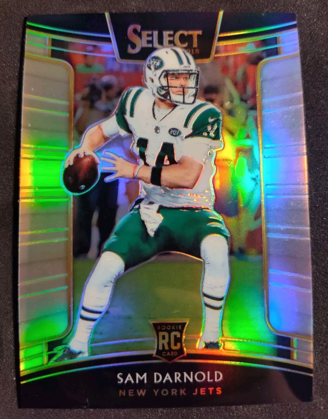 Sam Darnold 2018 Panini Select Concourse Silver Prizm Rc Rookie #18 Vikings 🔥📈