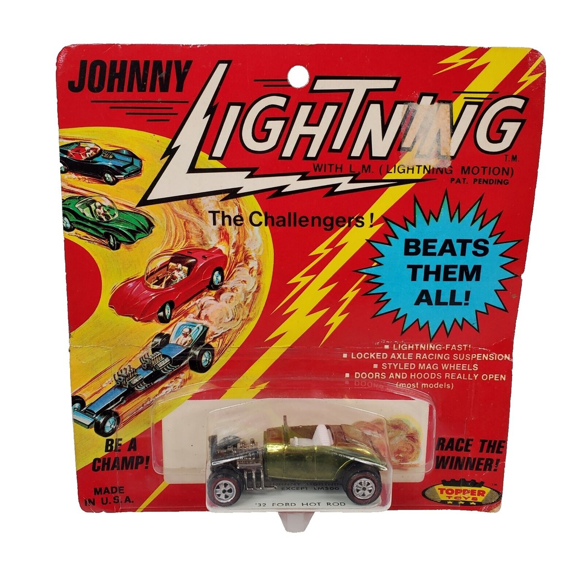Johnny Lightning Hot Rods 1:64 Scale Ford Diecast Cars