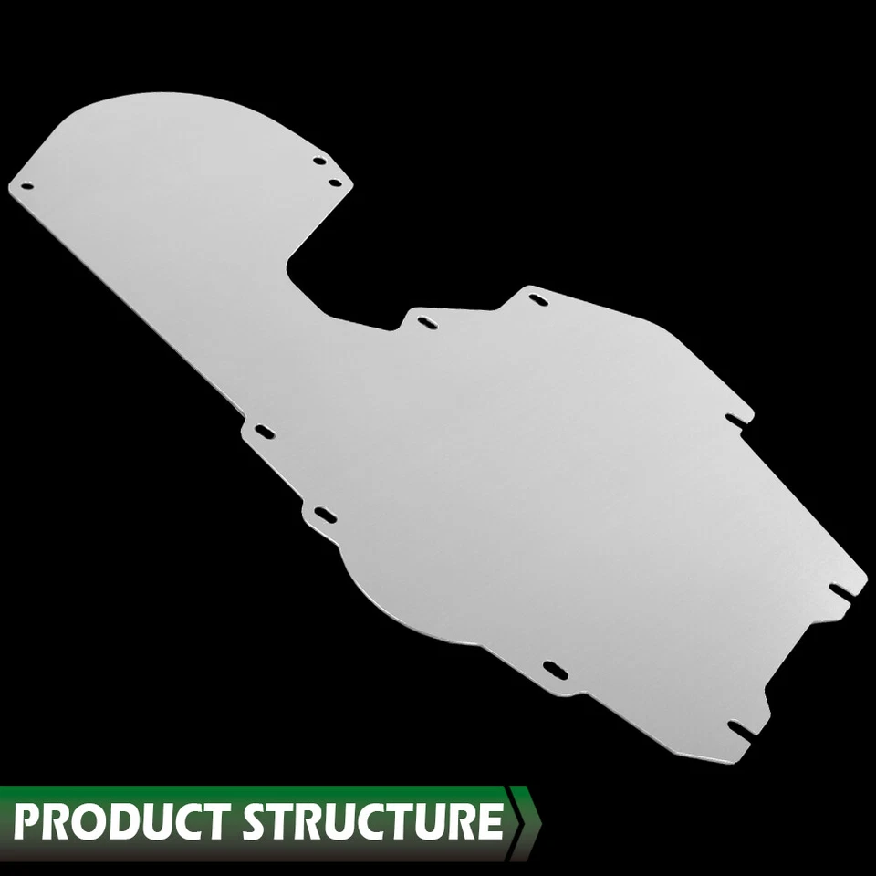 Fit For 1968-1972 Pontiac GTO Aluminum A/C and Heater Delete Panel Plate - Изображение 2 из 4