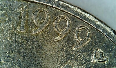 1999 P Error Coin   HOT MESS!   Heavy Doubling! RARE!  FULL STEPS See Pics