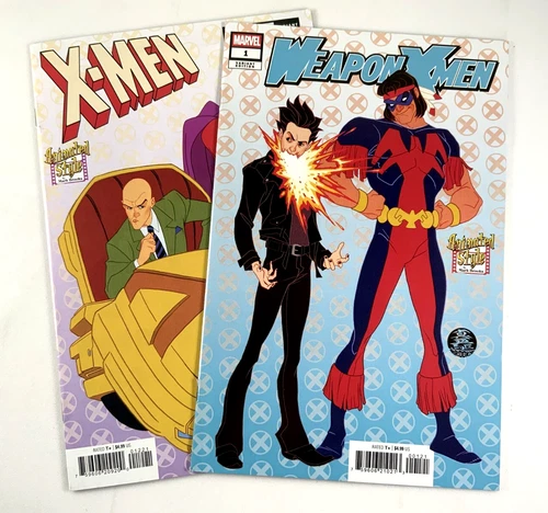 Marvel WEAPON X-MEN (2025) #1 +X-Men #12 Mark Brooks Animated Style Variant (NM)