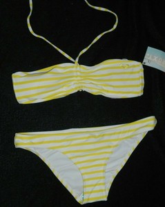 roxy yellow bikini