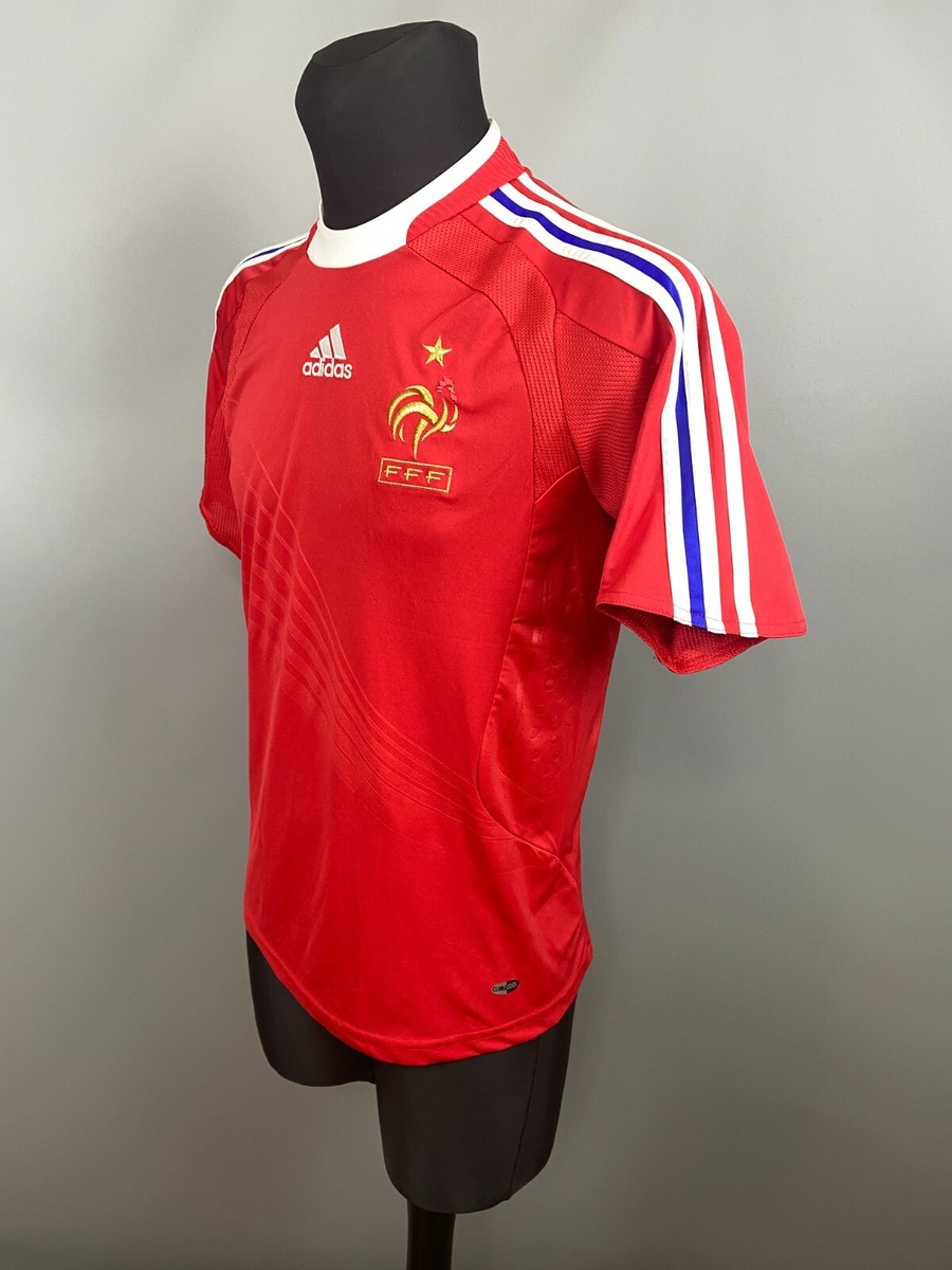 FRANCE 2008 2009 AWAY SHIRT FOOTBALL SOCCER JERSEY BOYS ADIDAS